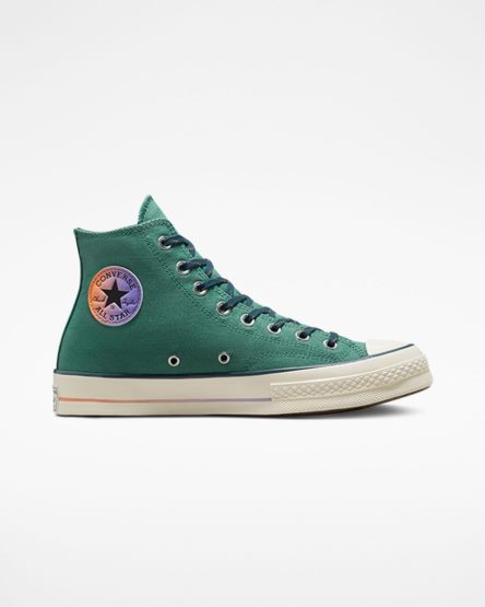 Zapatillas Altas Converse Chuck 70 Color Fade Mujer Verde | PE 4WPL72